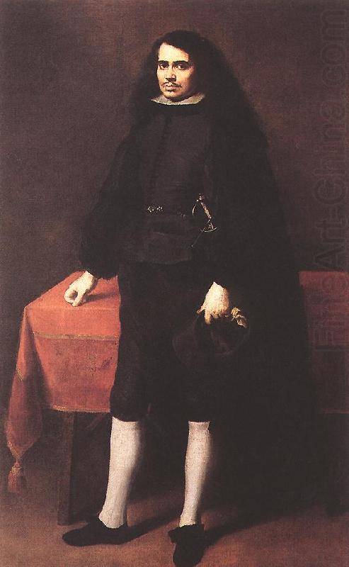 MURILLO, Bartolome Esteban Portrait of a Gentleman in a Ruff Collar sg oil painting picture